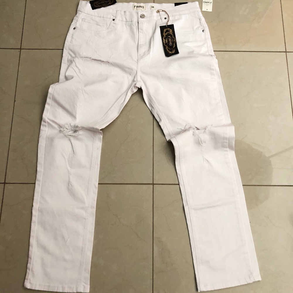 FWRD white jean